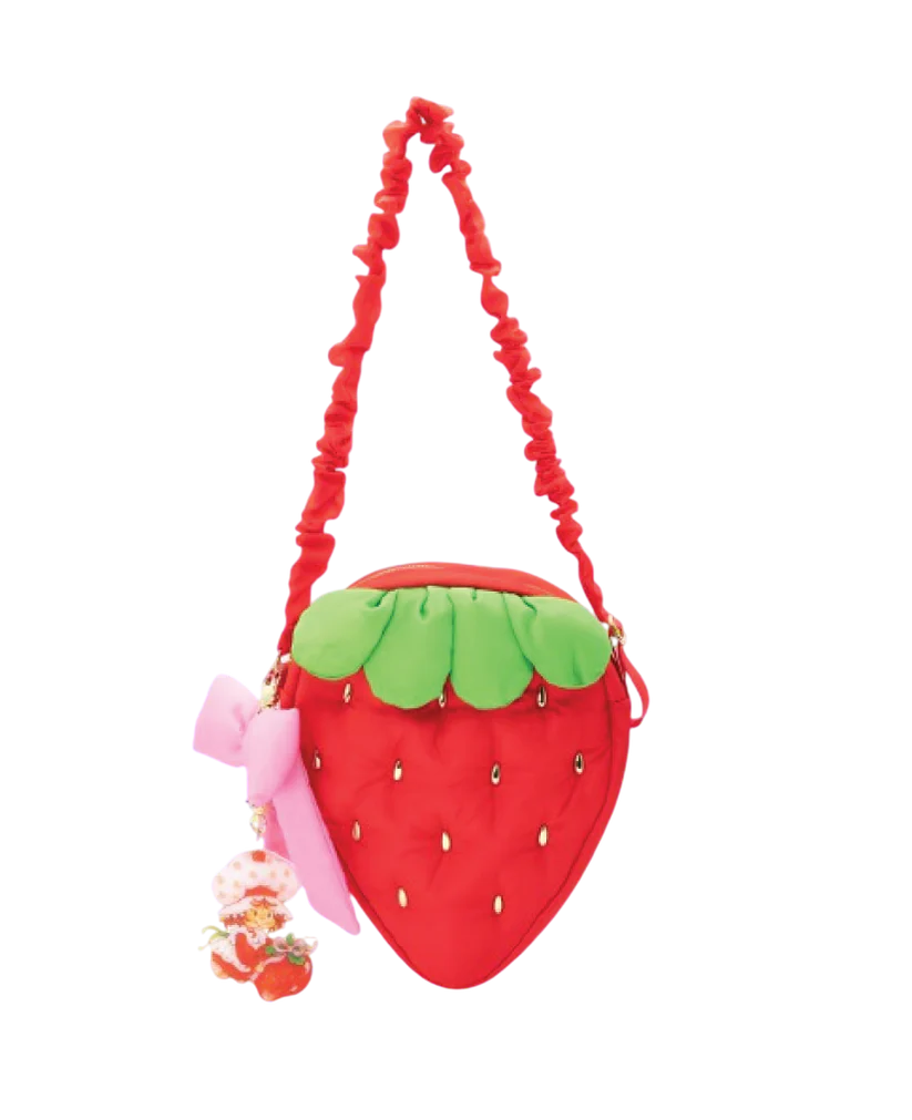 Strawberry Shortcake™ Quilted Strawberry Crossbody Bag