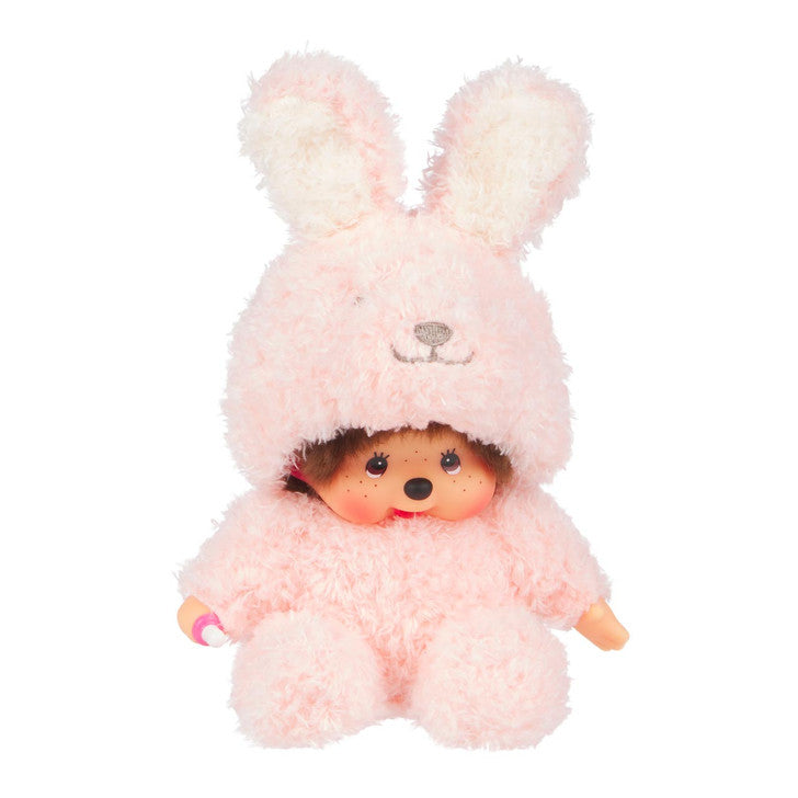 Monchhichi Sitting Fluffy Bunny
