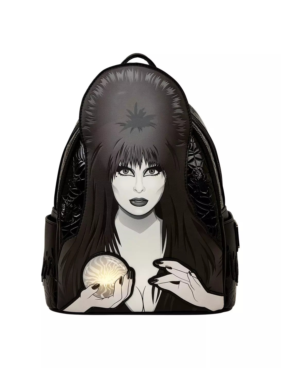 Loungefly Elvira: Mistress of the Dark Light-Up Mini Backpack