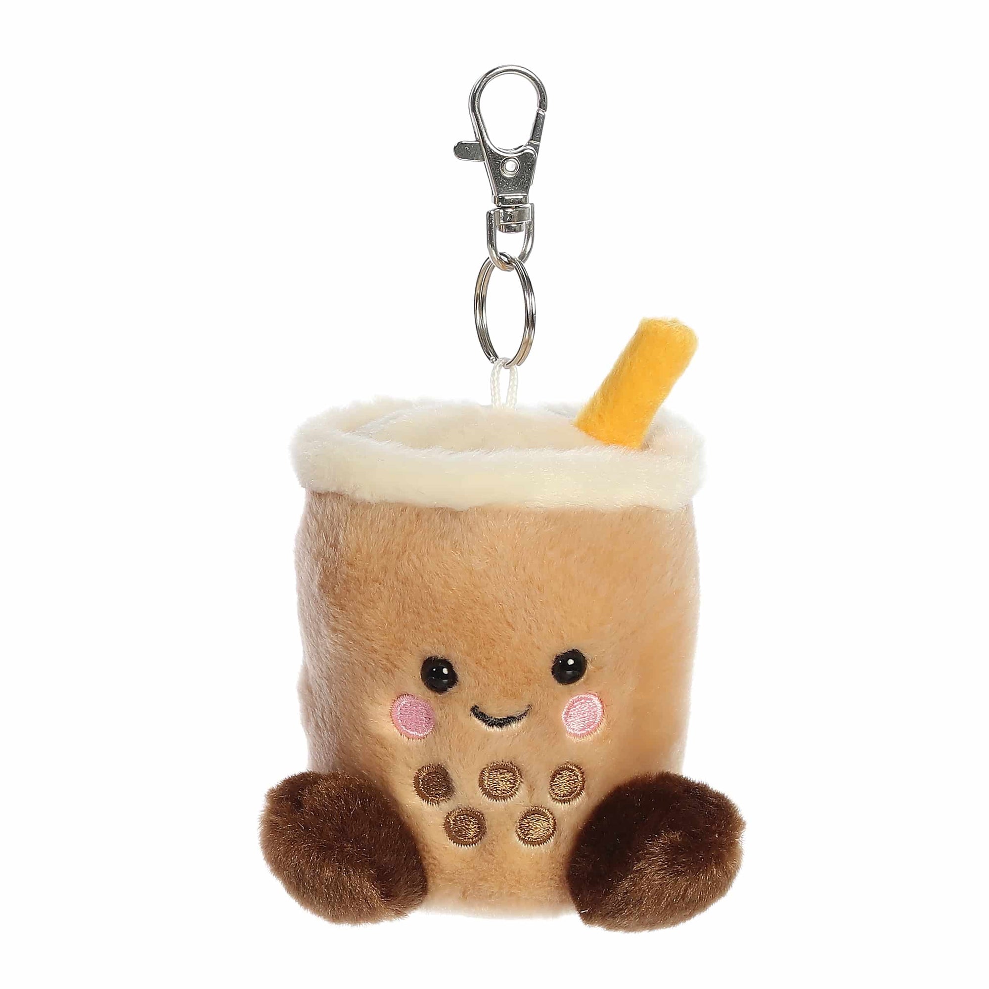 Milky Tea Boba Palm Pal Clip On Bag Charm
