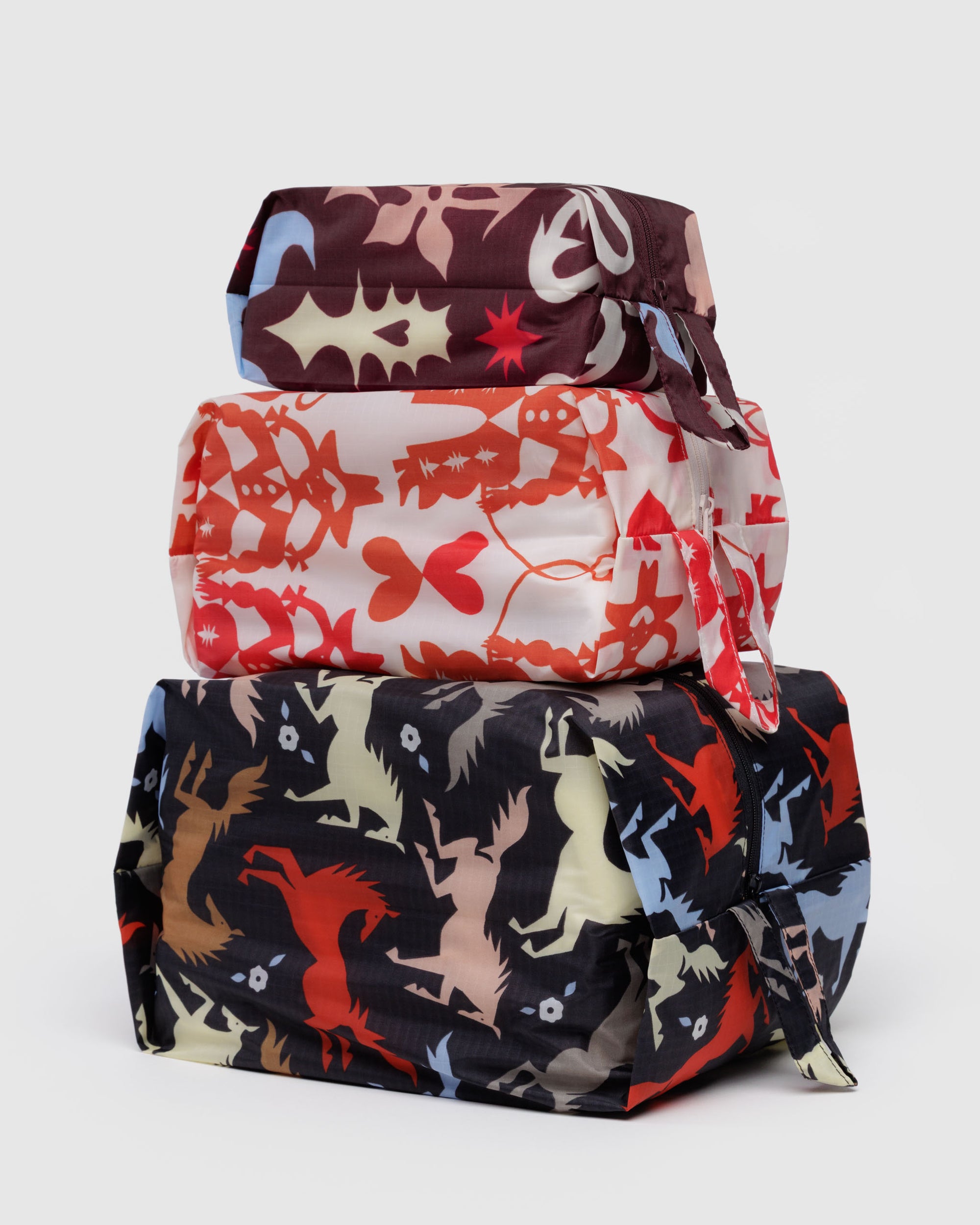 BAGGU 3D Zip Set - Western Cut-Outs