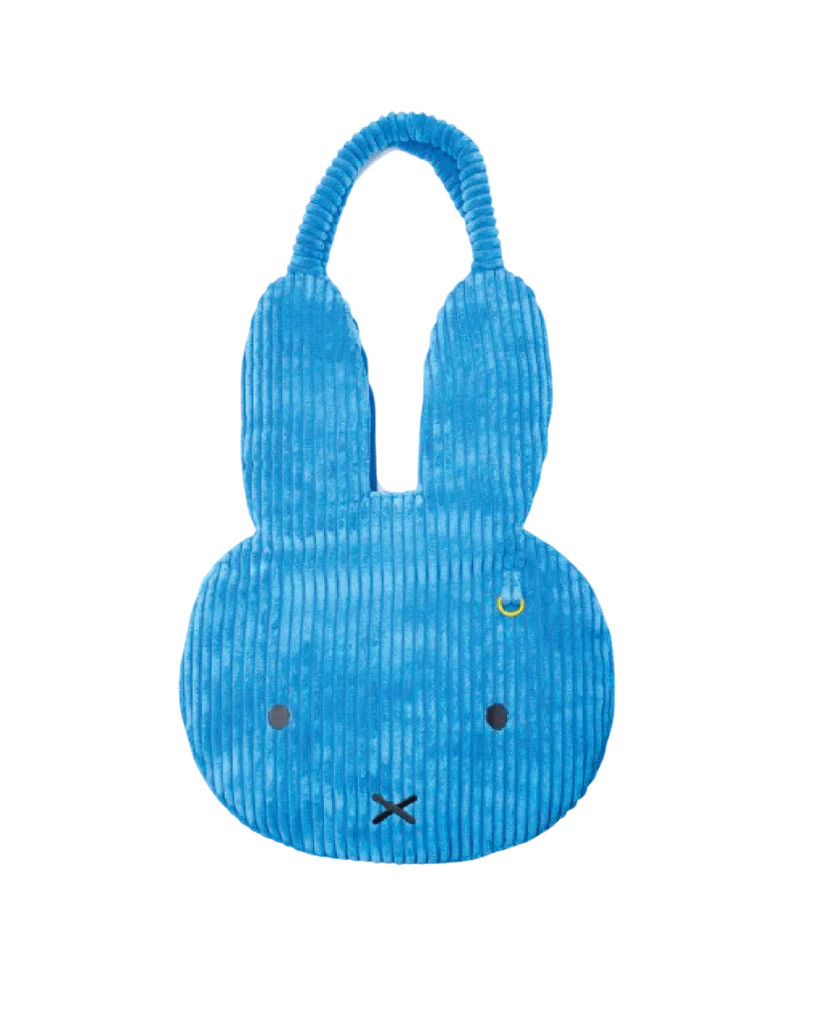 Miffy Head Wide Corduroy Oversized Tote Bag