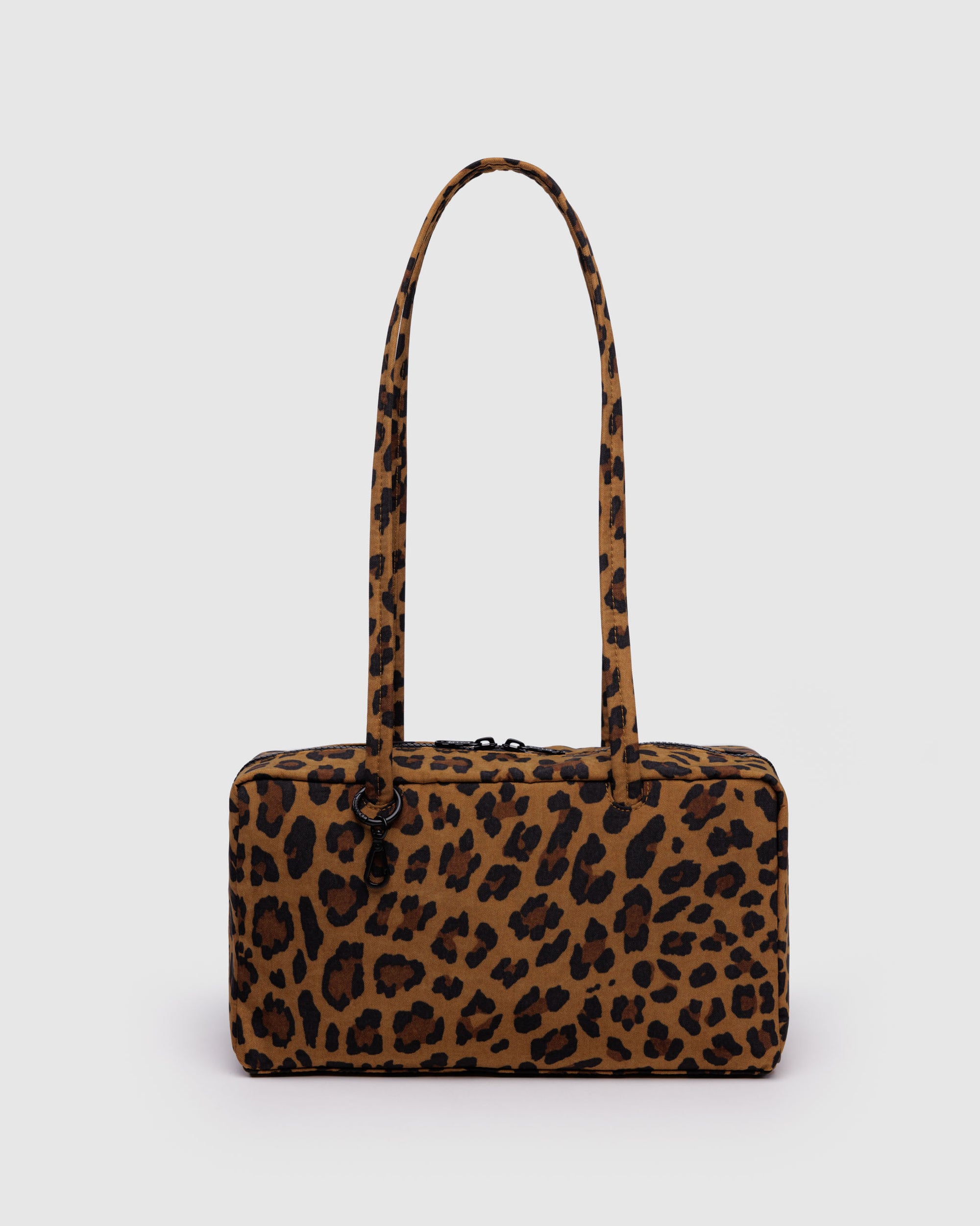 BAGGU Nylon Bowler Bag - Leopard