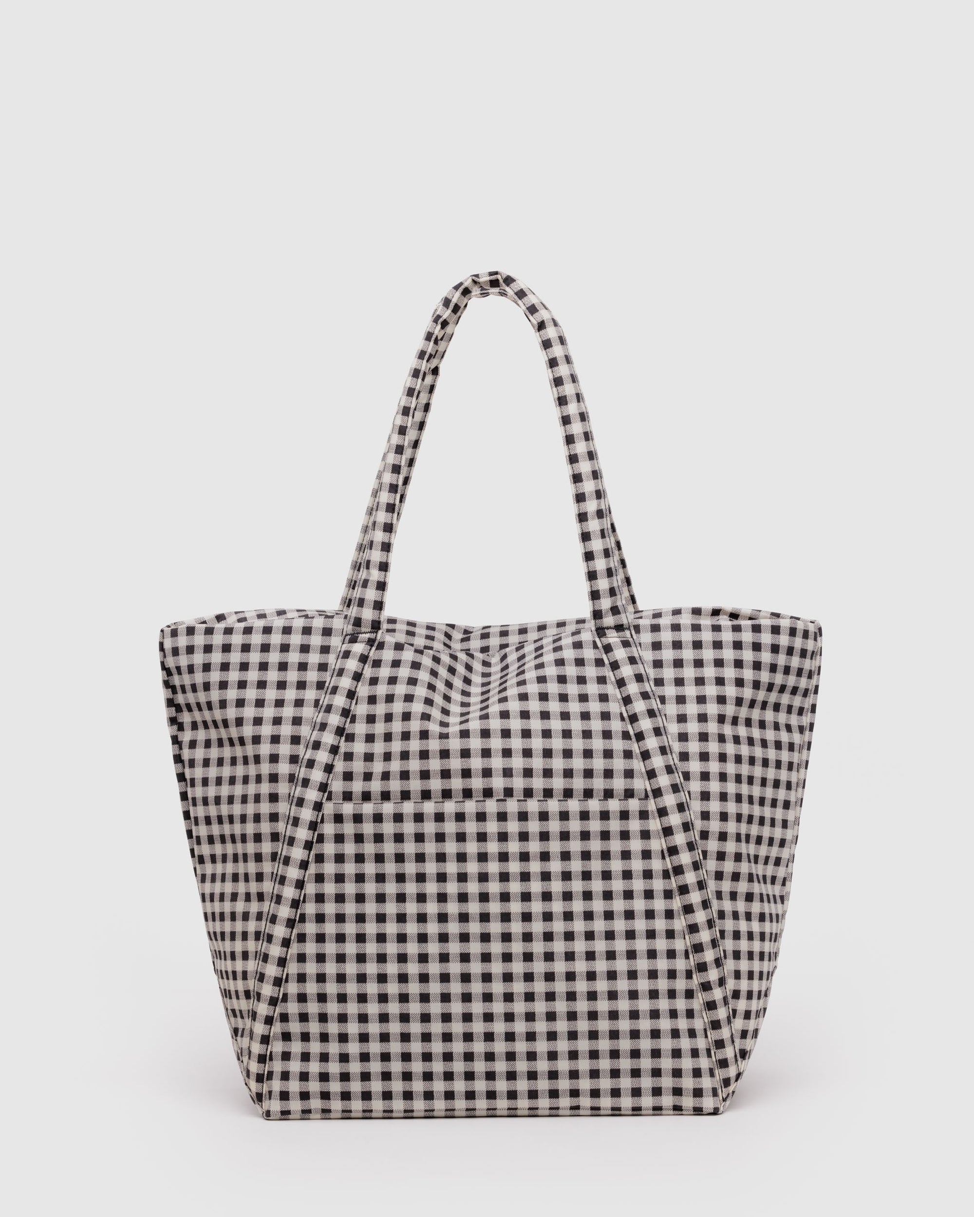 BAGGU Cloud Bag - Black & White Gingham