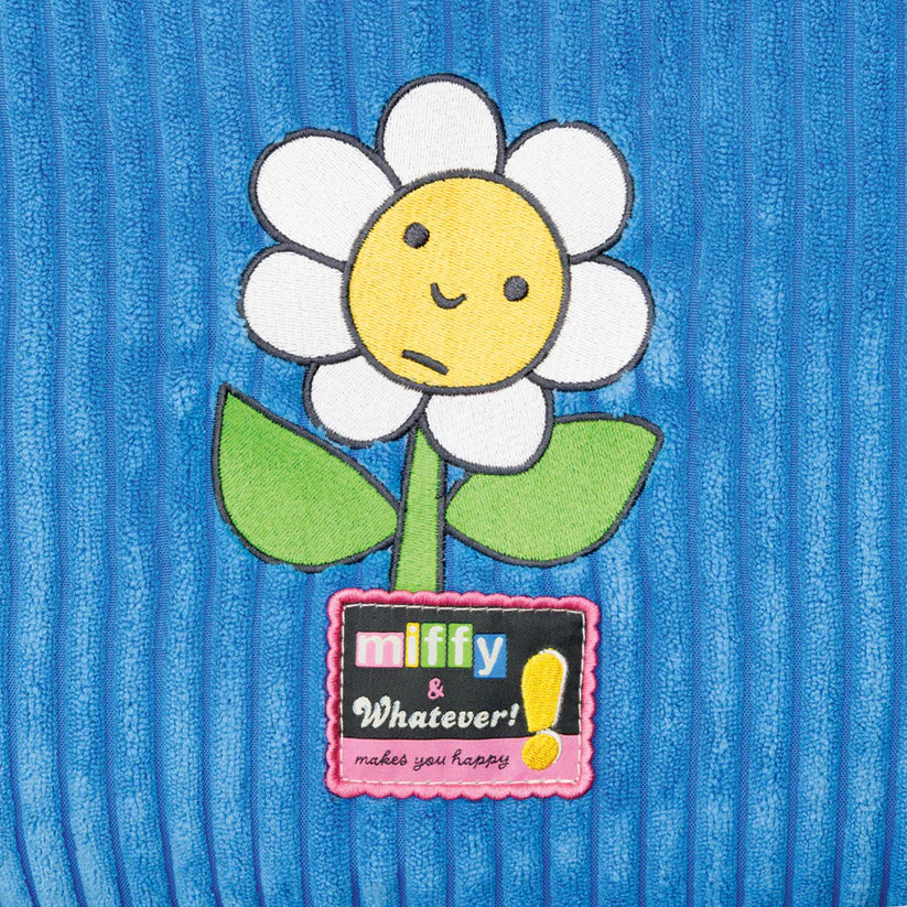 Miffy Head Wide Corduroy Oversized Tote Bag