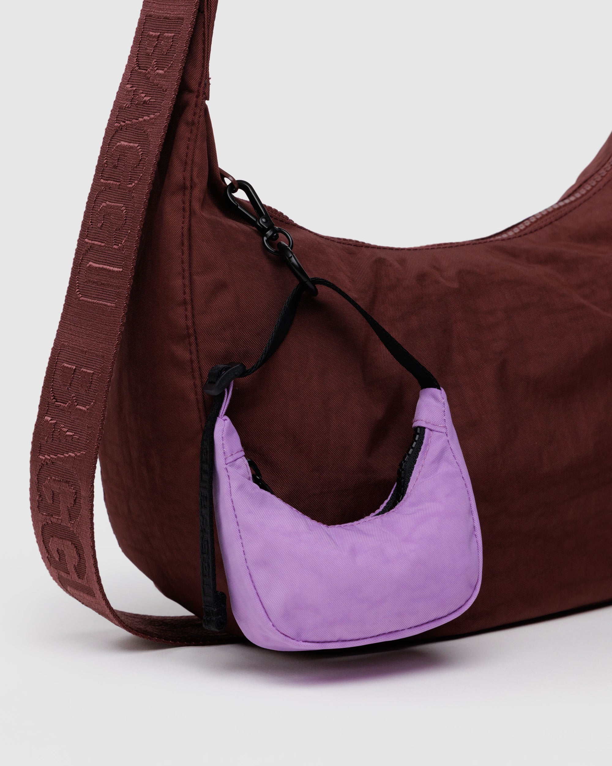 BAGGU Crescent Bag Charm - Rose