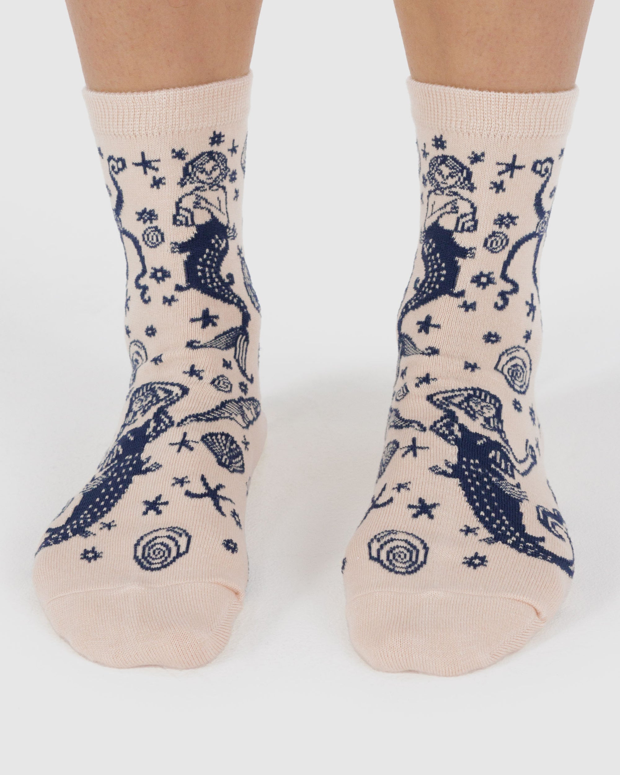 BAGGU Crew Sock - Mermaid