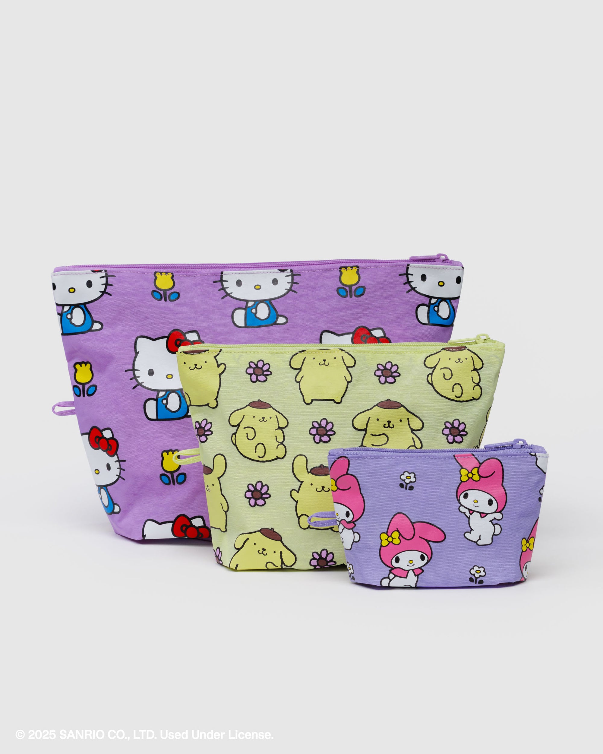 BAGGU Go Pouch Set - Hello Kitty And Friends Florals