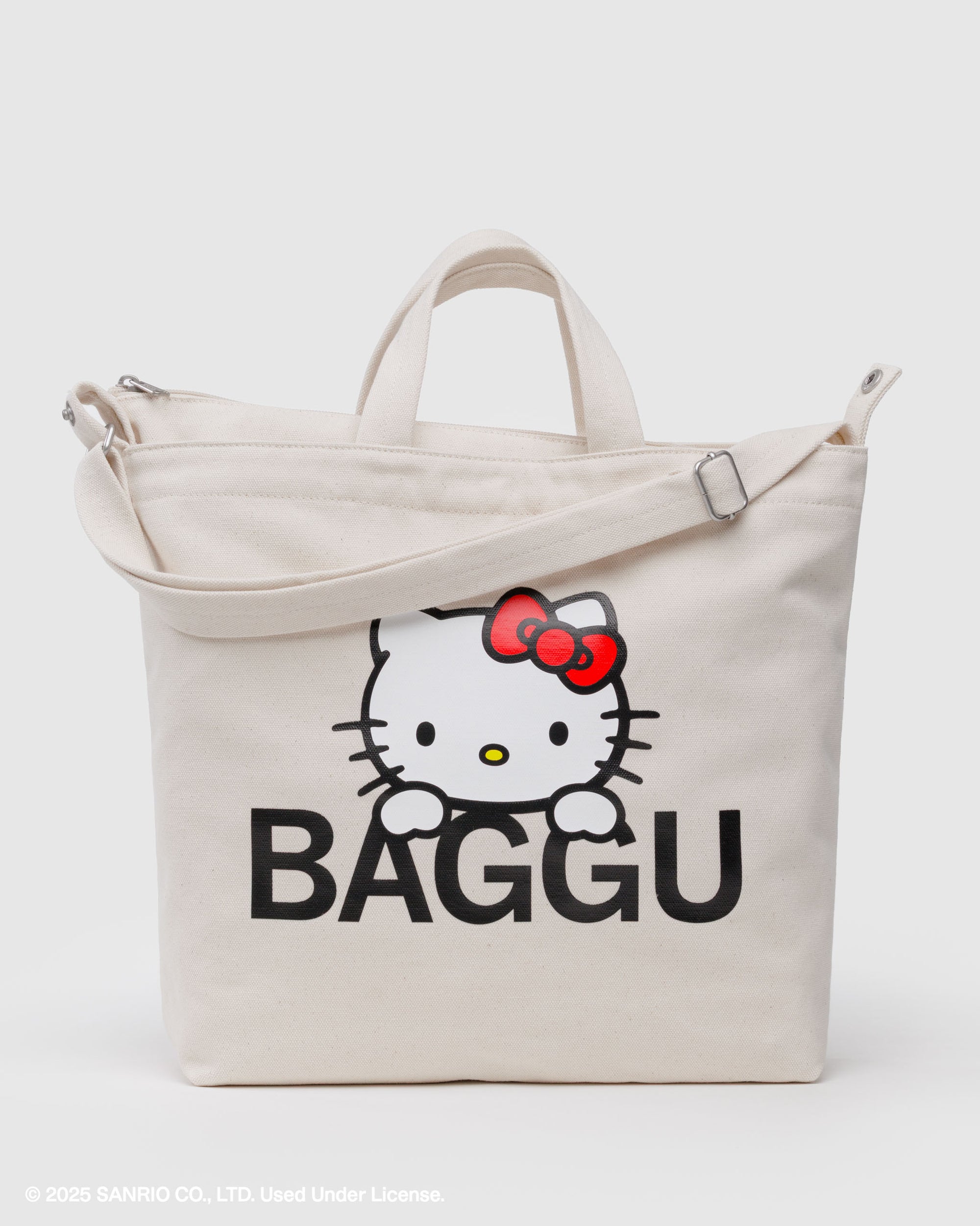 BAGGU Horizontal Zip Duck Bag - Hello Kitty