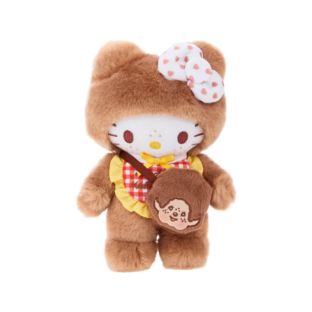 Monchhichi x Hello Kitty Purse Plush