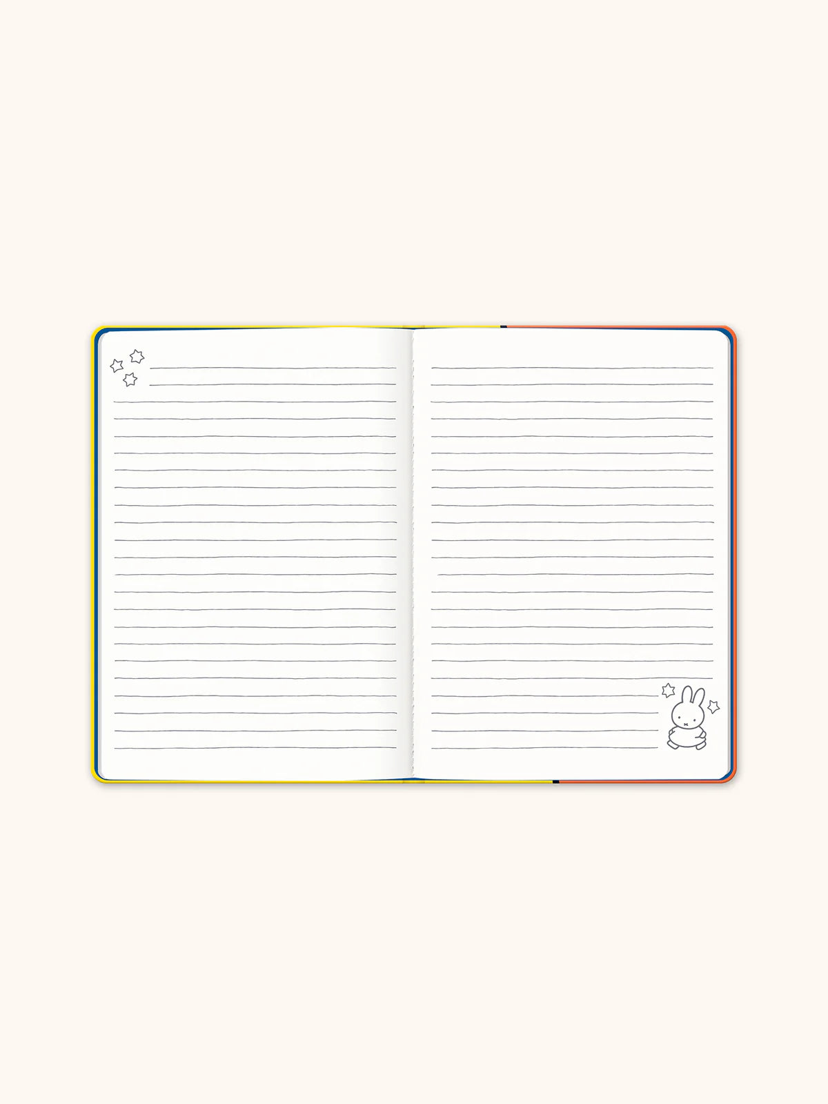 Classic Miffy Hardcover Notebook with Enamel Bookmark