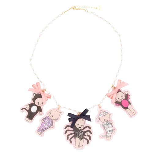 Kewpie Costumes Acrylic Necklace