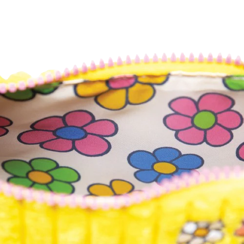 Miffy Corduroy Baguette Crossbody Bag with Bag Charm