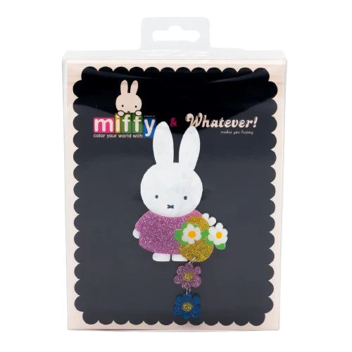 Miffy Flower Dangles Acrylic Collectible Pin