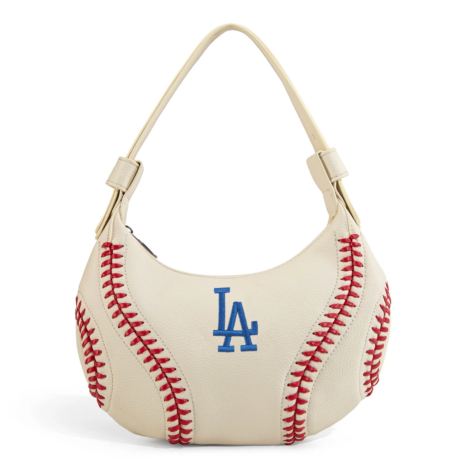 Los Angeles Dodgers Beige Baseball Mini Shoulder Bag