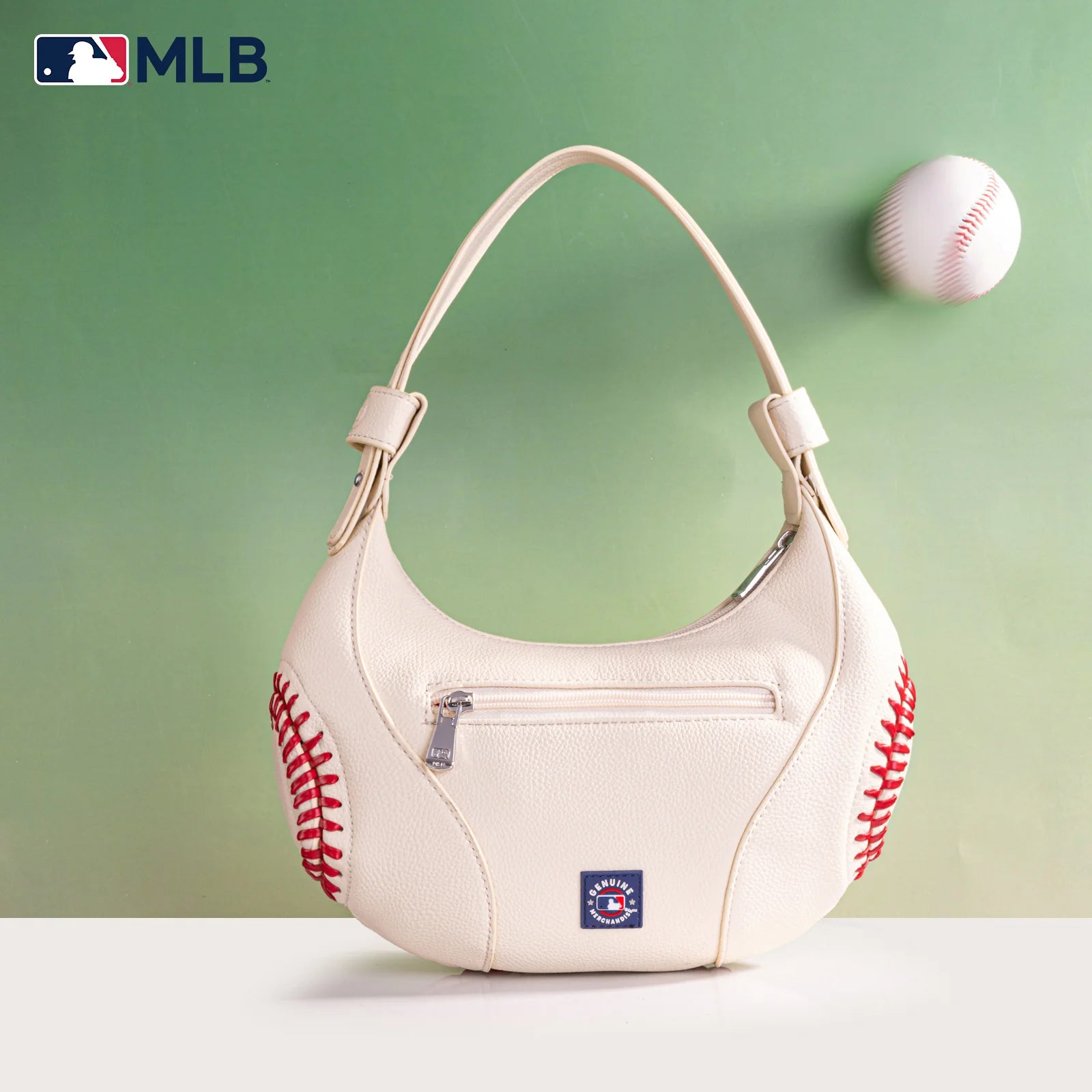 Los Angeles Dodgers Beige Baseball Mini Shoulder Bag