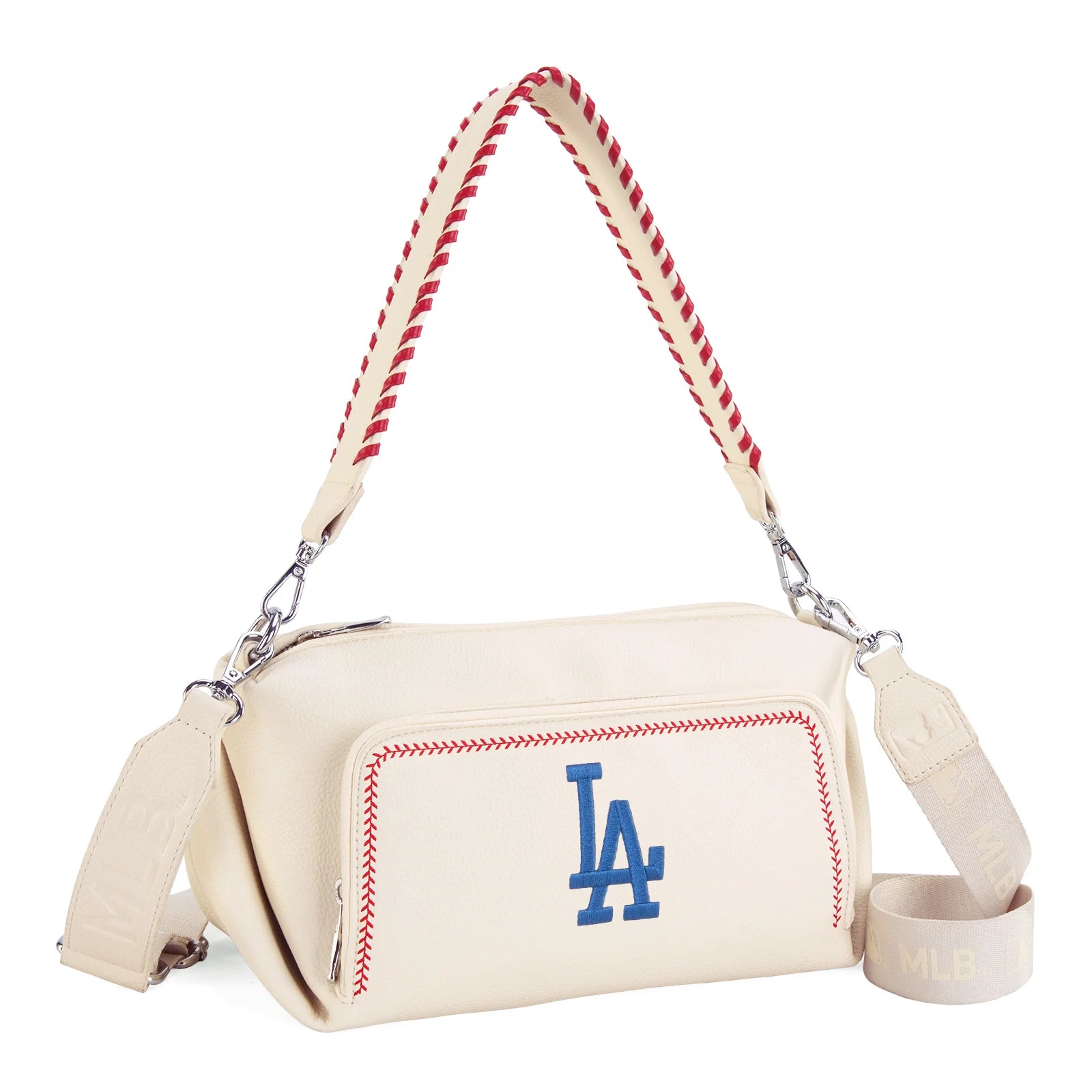 Los Angeles Dodgers Shoulder Bag White