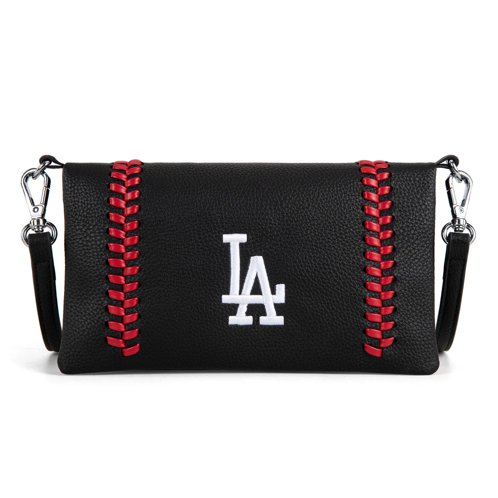 Los Angeles Dodgers Crosbody Wallet Black