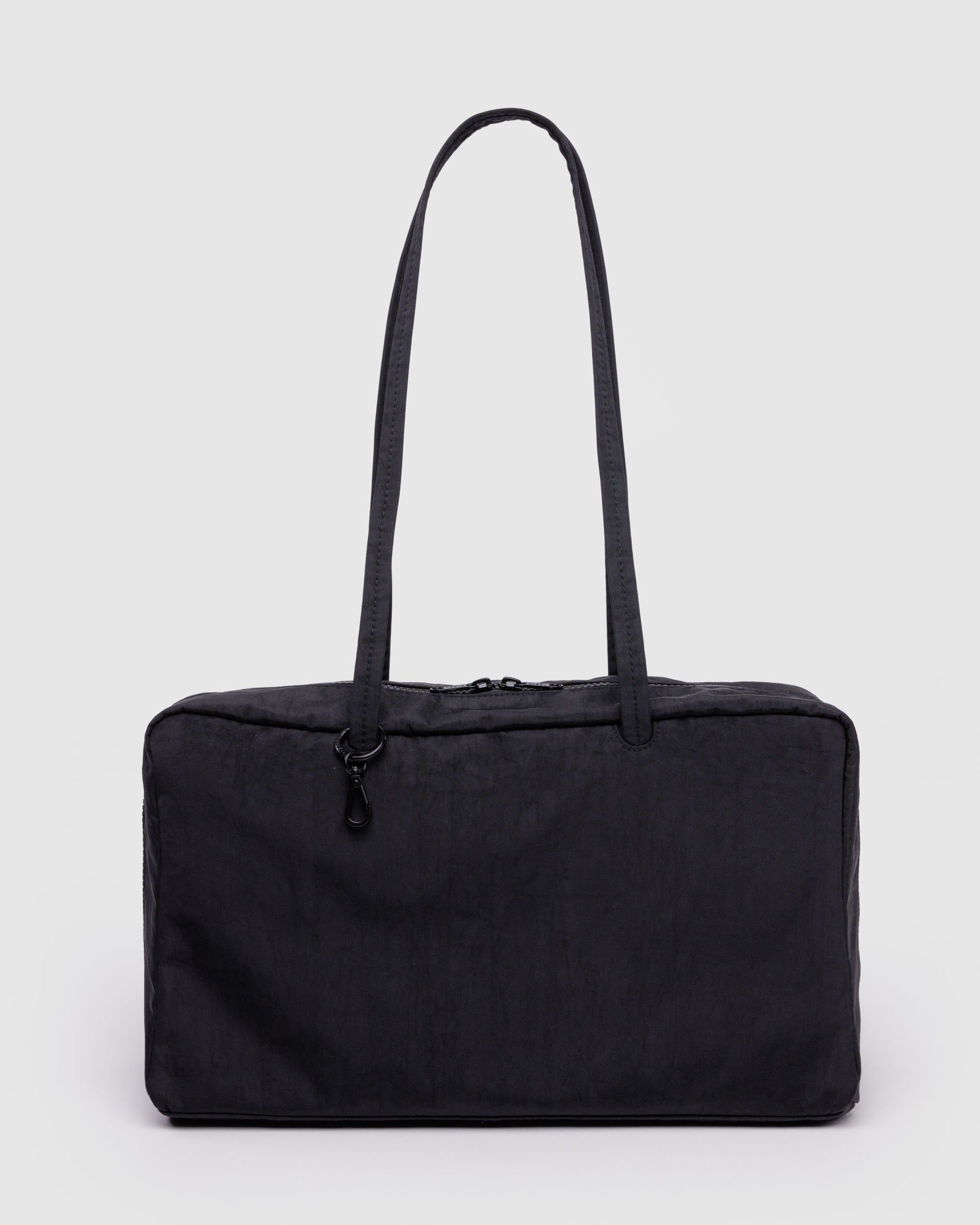 BAGGU Medium Nylon Bowler Bag - Black