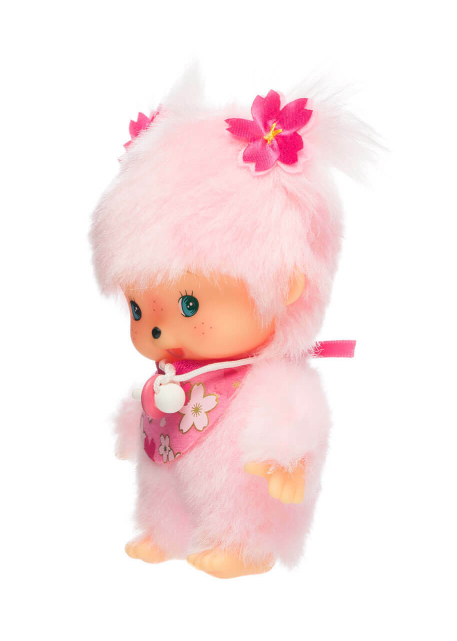 Monchhichi Classic Bebichhichi Sakura Cherry Blossom