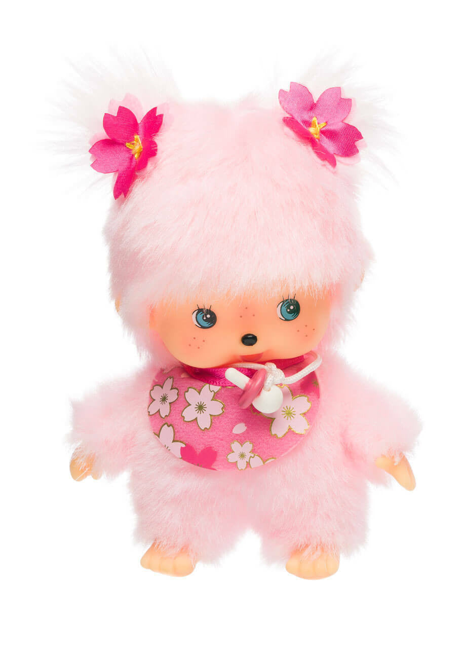 Monchhichi Classic Bebichhichi Sakura Cherry Blossom