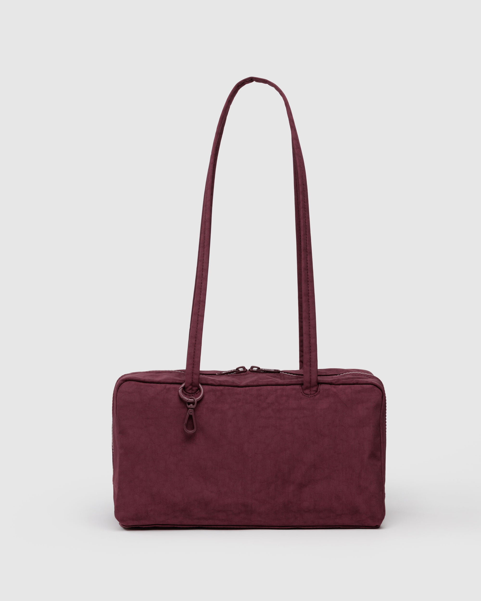 BAGGU Nylon Bowler Bag - Mahogany