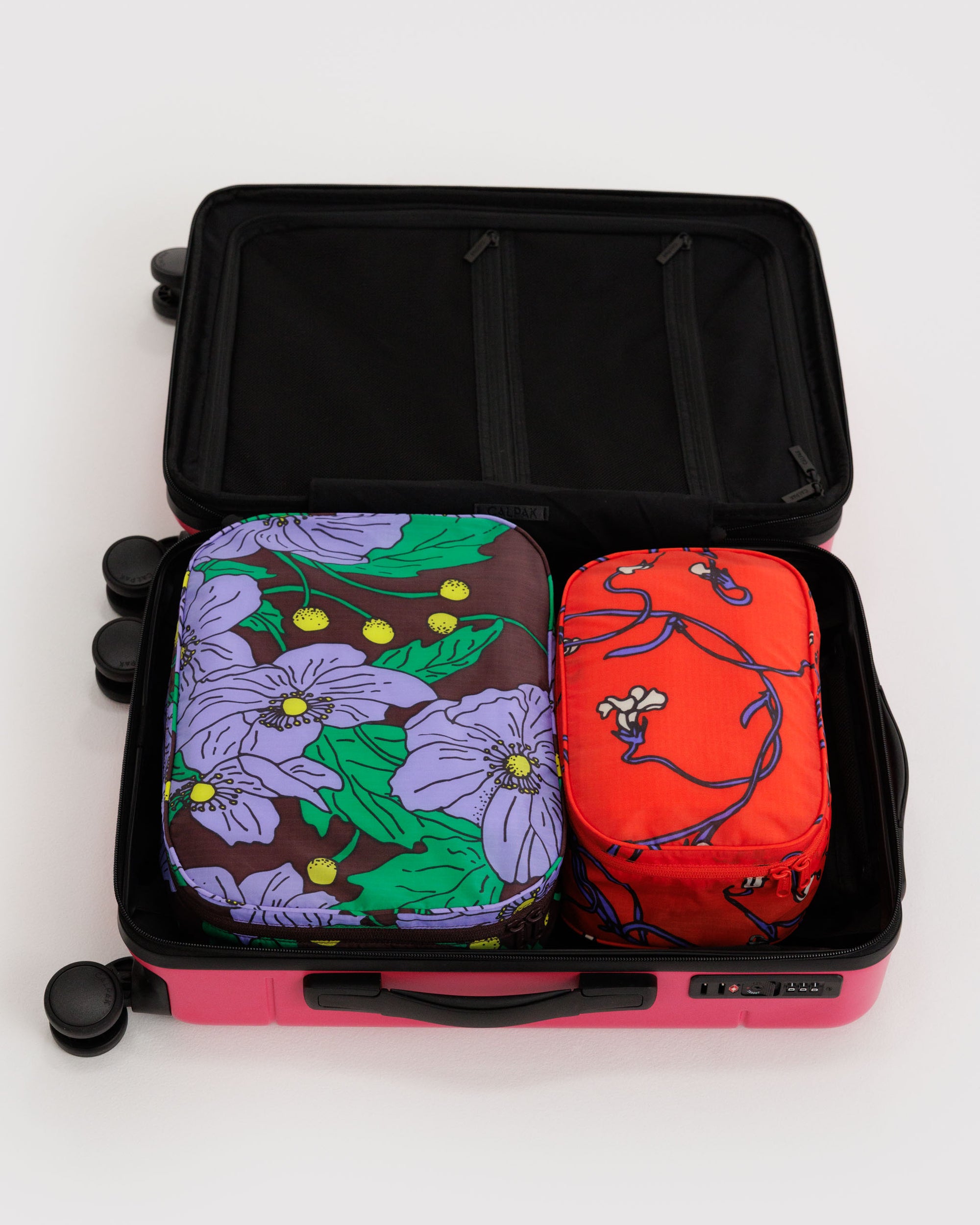 BAGGU Packing Cube Set - Poppy Mix