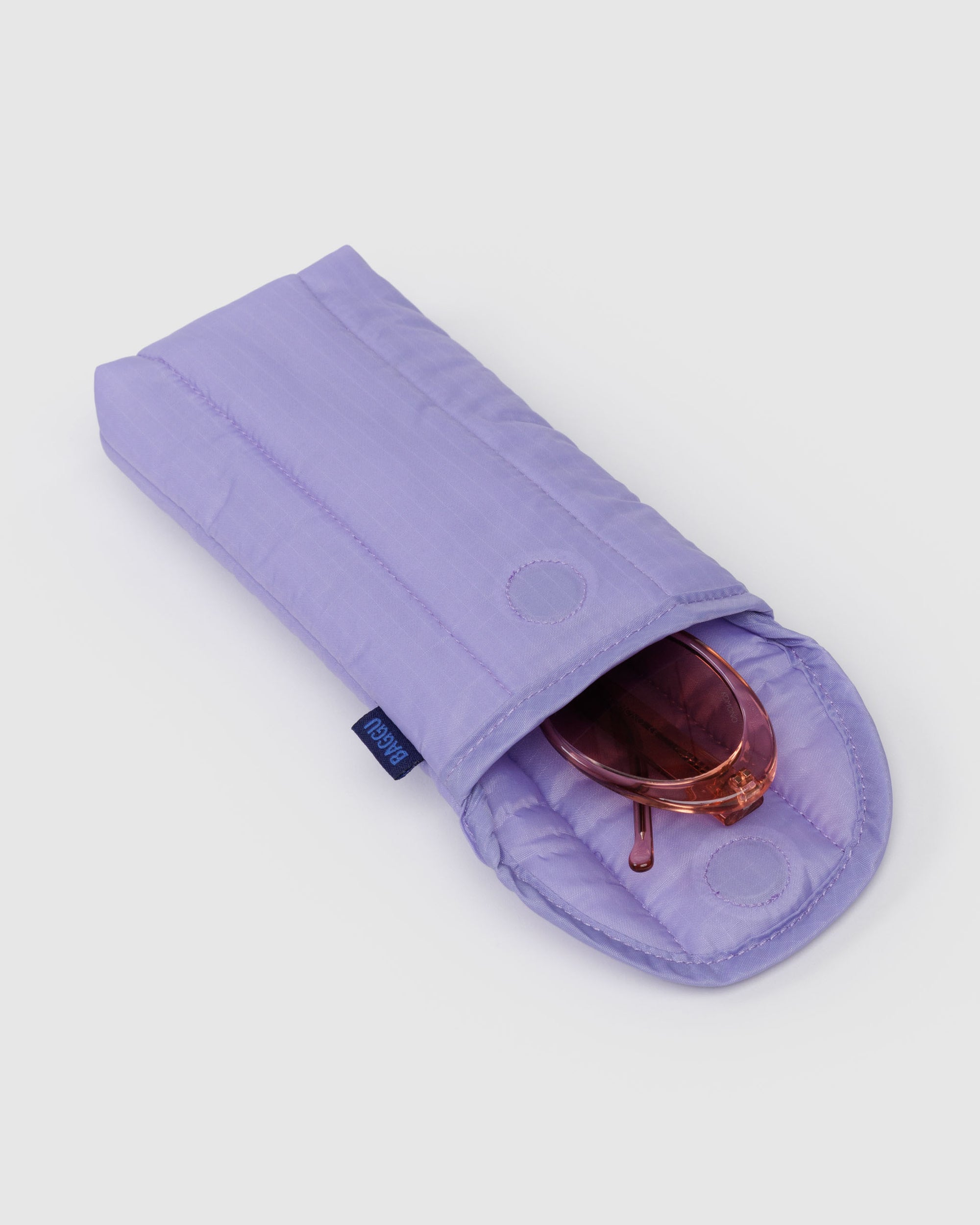 BAGGU Puffy Glasses Sleeve - Wisteria
