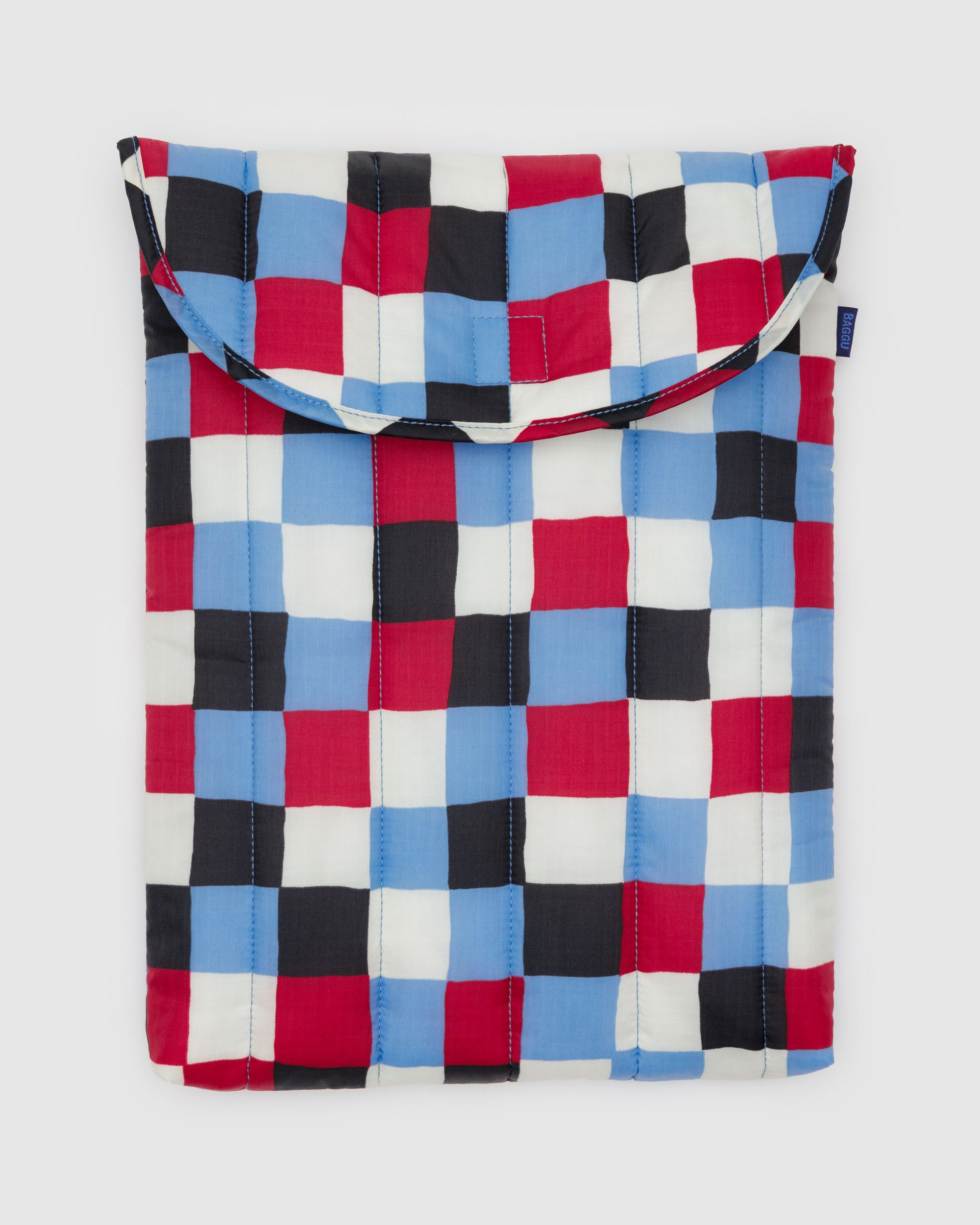 BAGGU Puffy Laptop Sleeve 16" - Painted Check