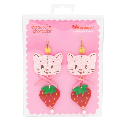 Strawberry Shortcake™ Custard Berry Acrylic Earrings