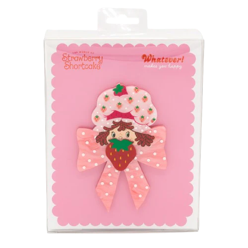 Strawberry Shortcake™ Berry Bow Layered Acrylic Collectible Pin