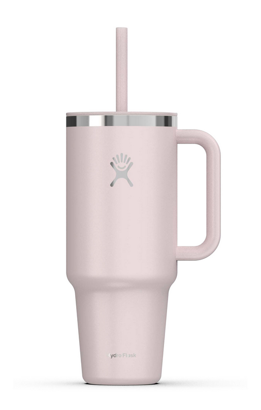 Hydroflask 40 oz Travel Tumbler Glimmer Pink