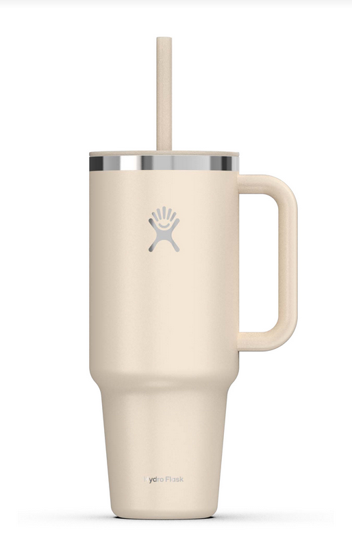 Hydroflask 40 oz Travel Tumbler Glimmer Cream