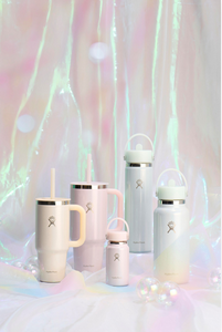 Hydroflask 40 oz Travel Tumbler Glimmer Cream