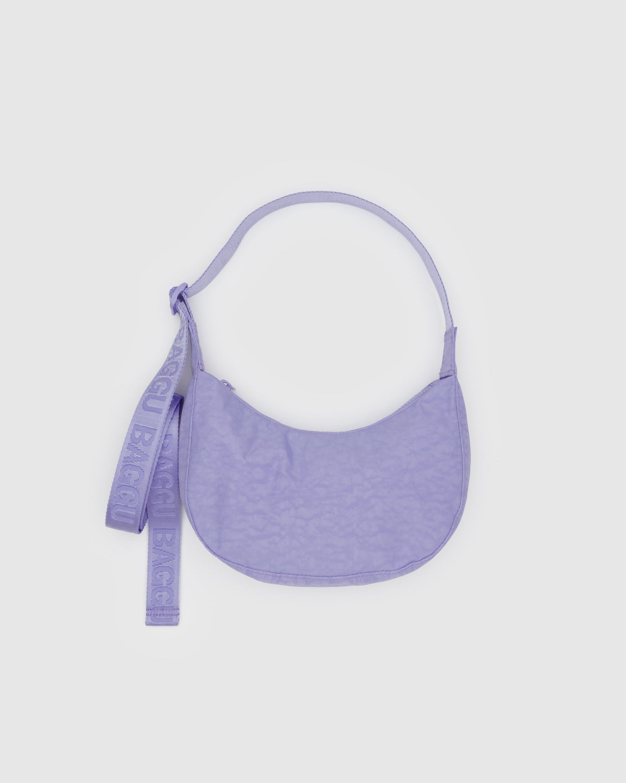BAGGU Small Nylon Crescent Bag - Wisteria
