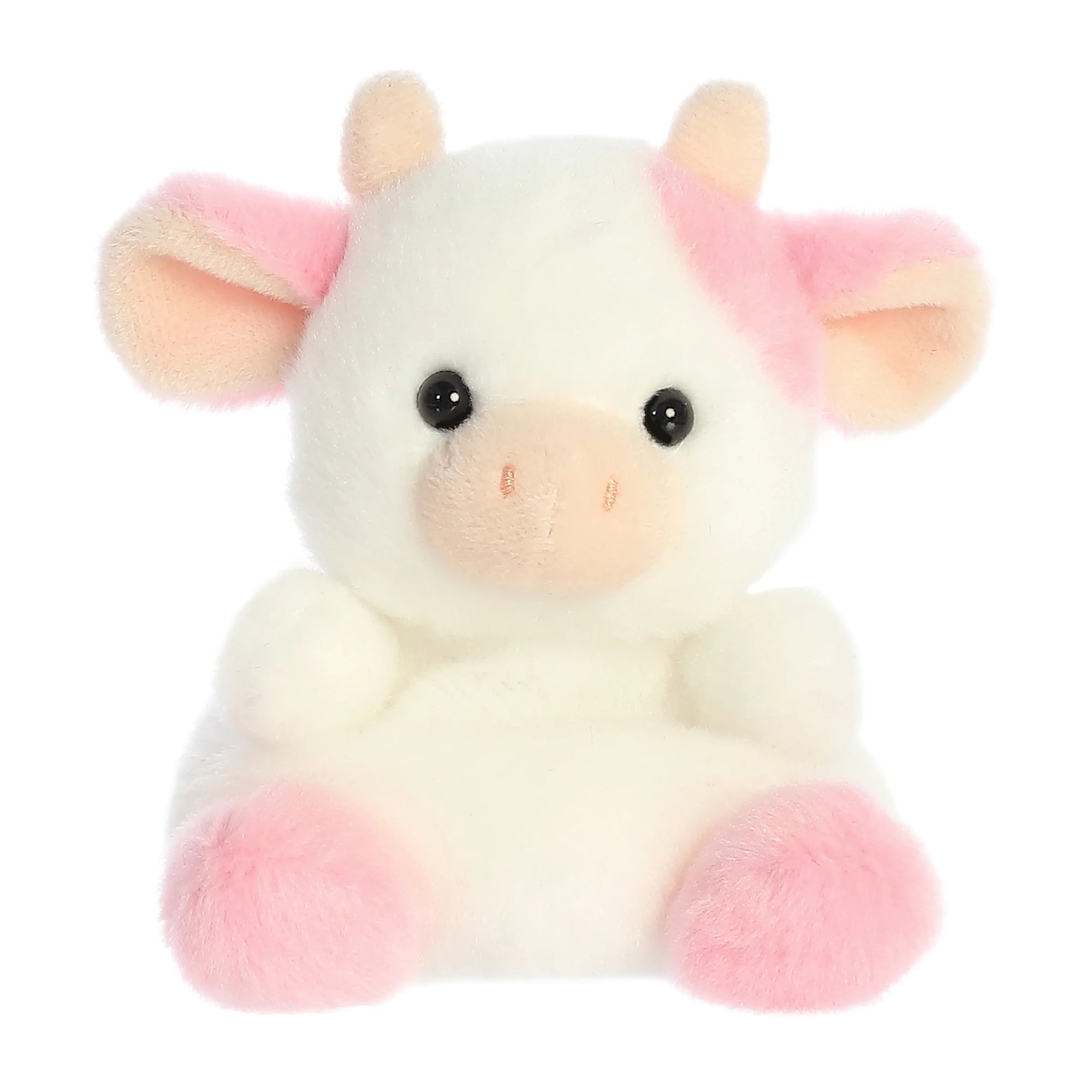 Palm Pals Belle Strawberry Cow Plush