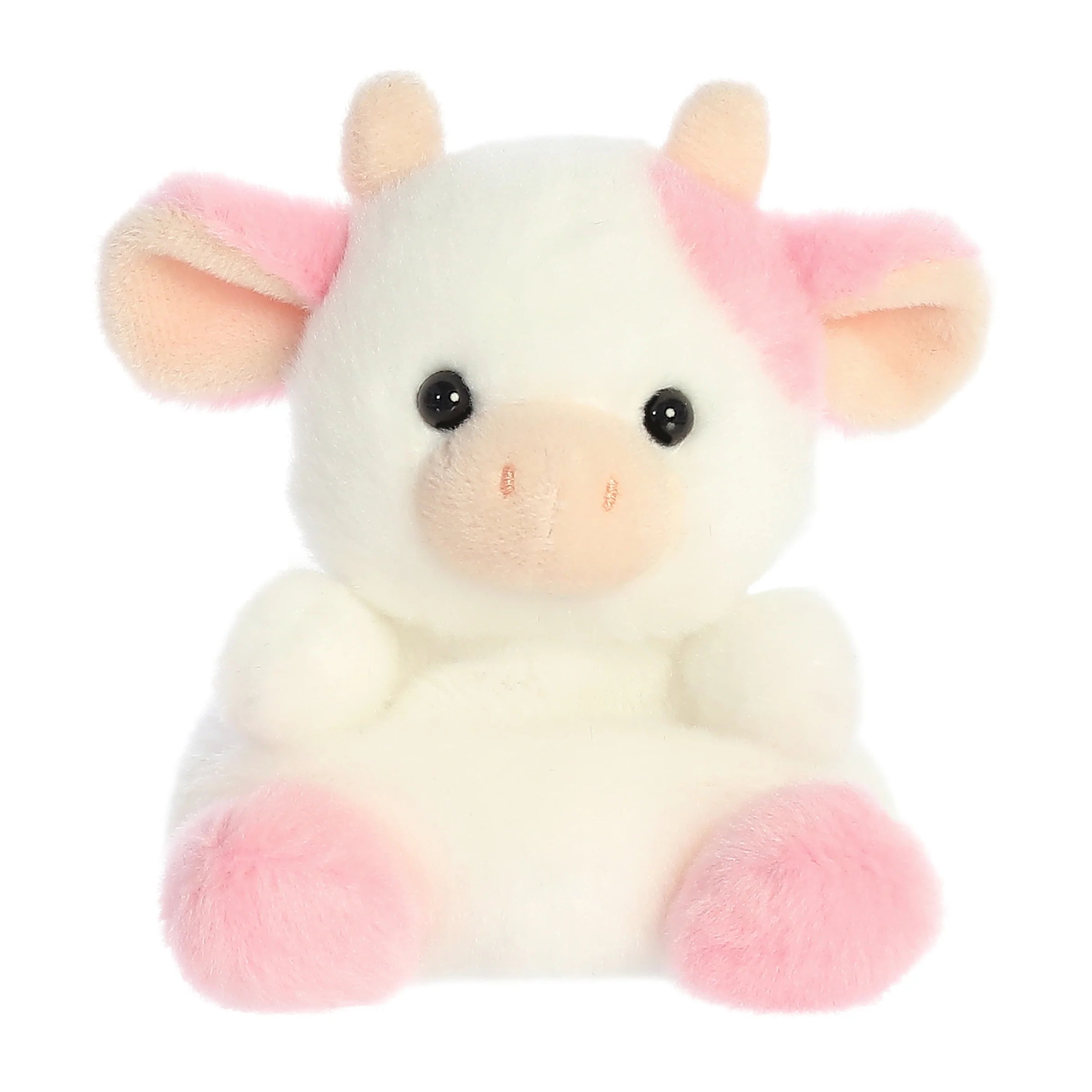 Palm Pals Belle Strawberry Cow Plush