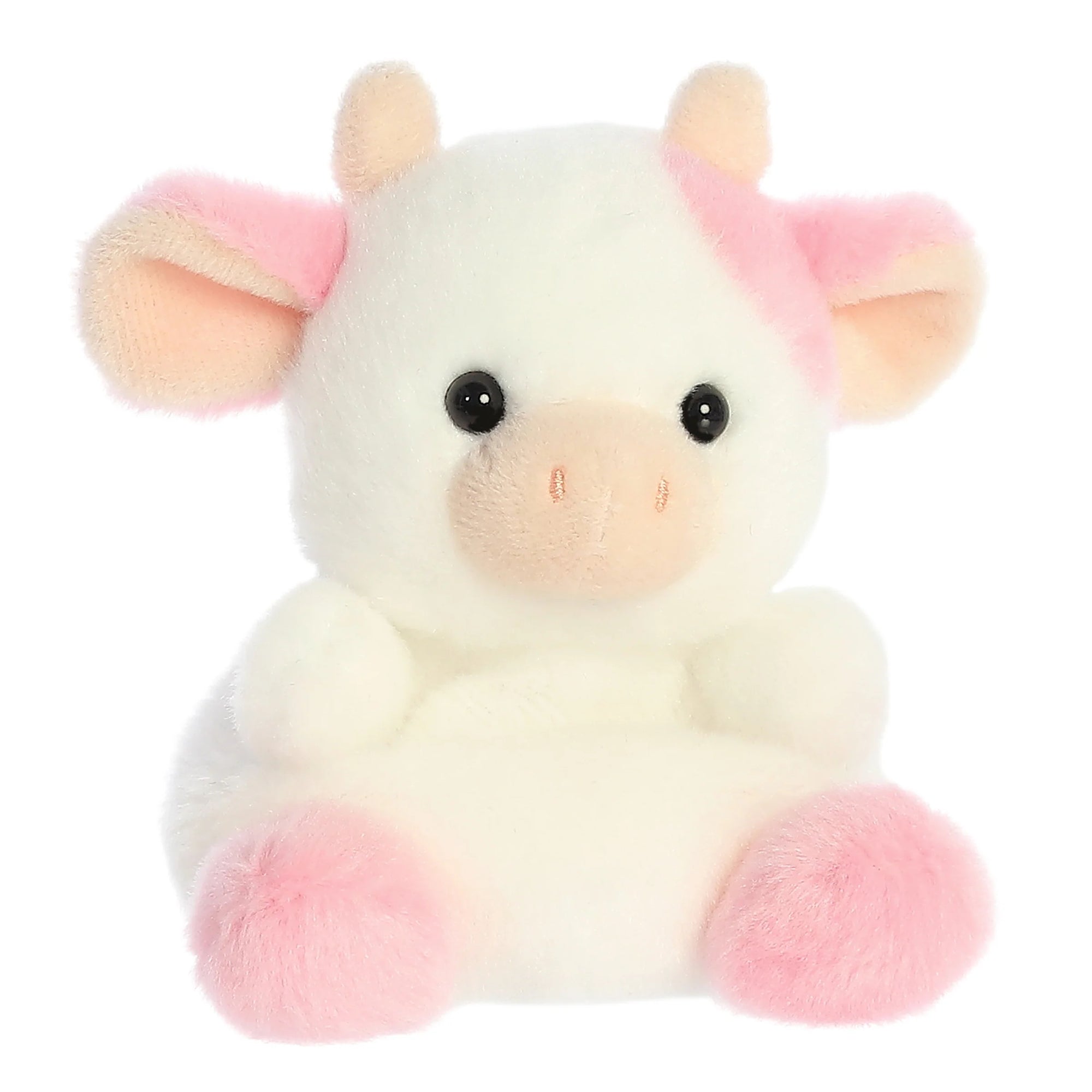 Palm Pals Belle Strawberry Cow Plush