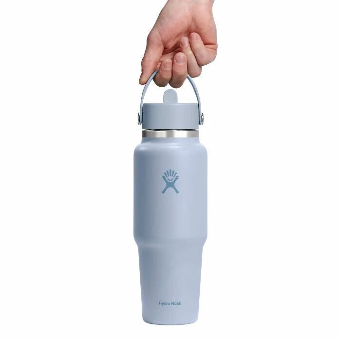 Hydroflask 32oz Wide Mouth Travel Bottle w/ Flex Straw Cap