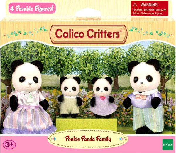 Calico Critters Pookie Panda Family