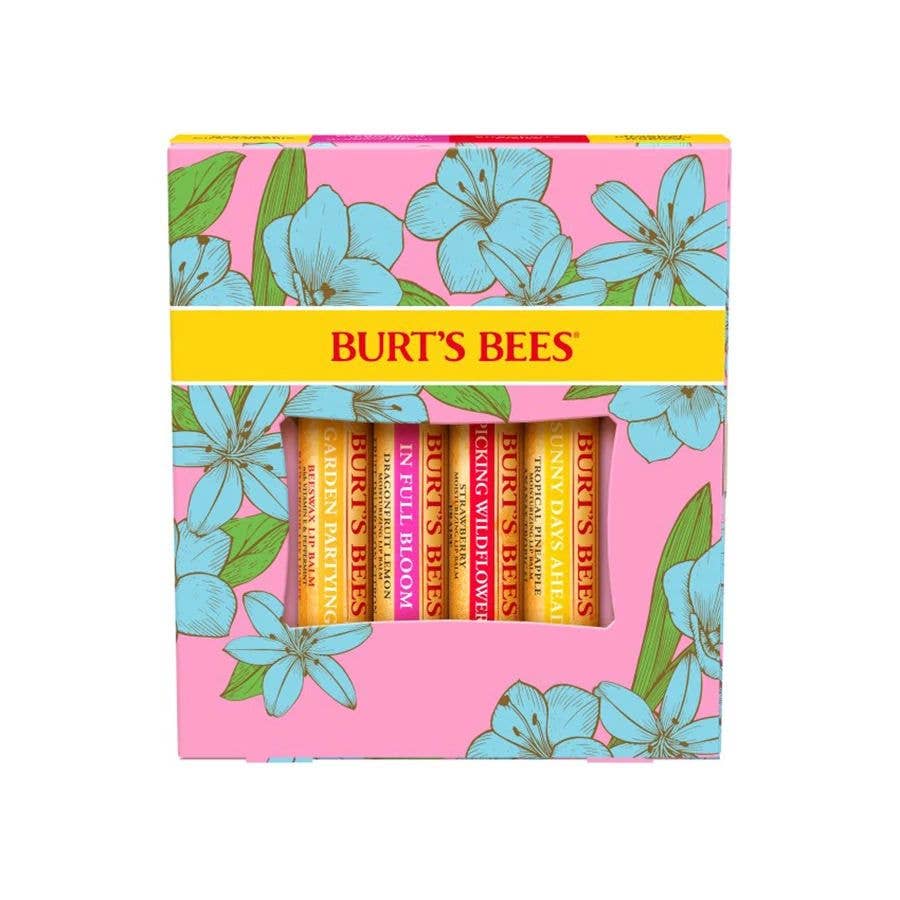 In Full Bloom Beeswax Lip Balms, 4 Pack