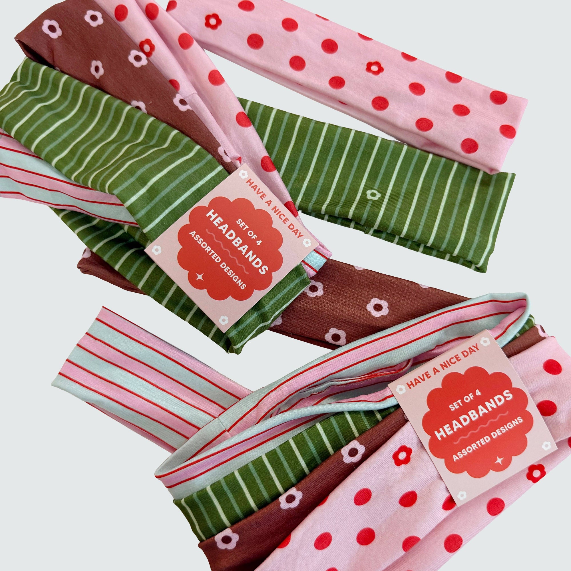 Soft Headbands Set of 4