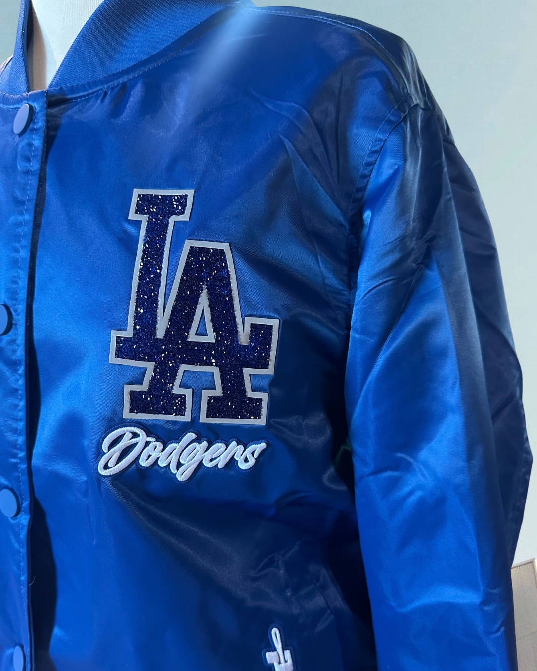 Los Angeles Dodgers Crystalline Satin Jacket