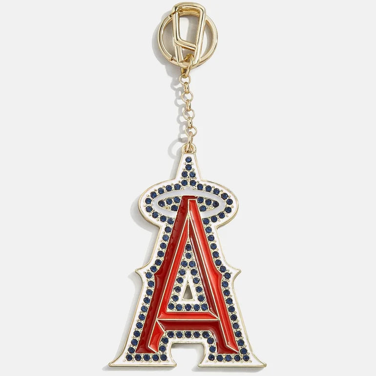 BaubleBar Angels Logo Keychain