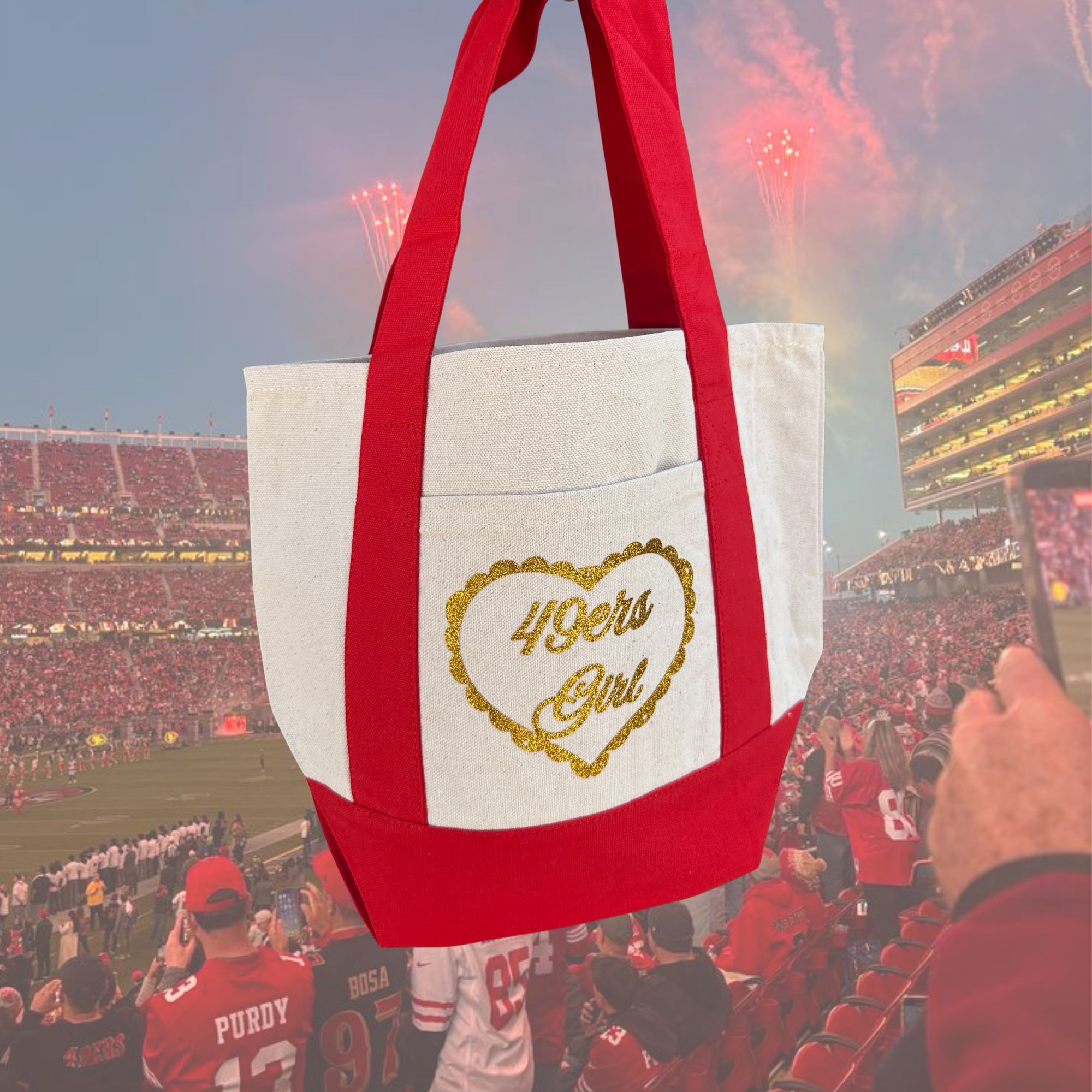 49ers Girl Mini Tote