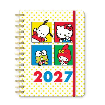 2027 Hello Kitty & Friends Retro Deluxe Compact Flexi Planner