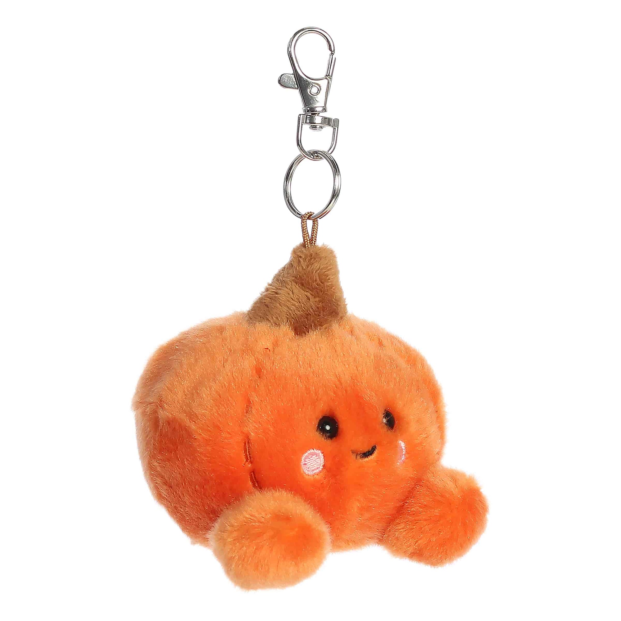 Palm Pals 4" Paisley Pumpkin Clip-On Keychain