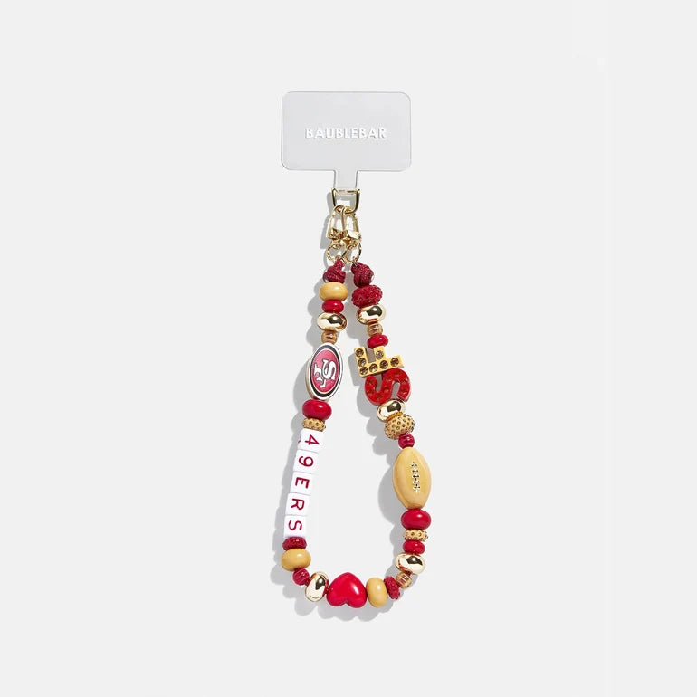 BaubleBar 49ers Phone Charm