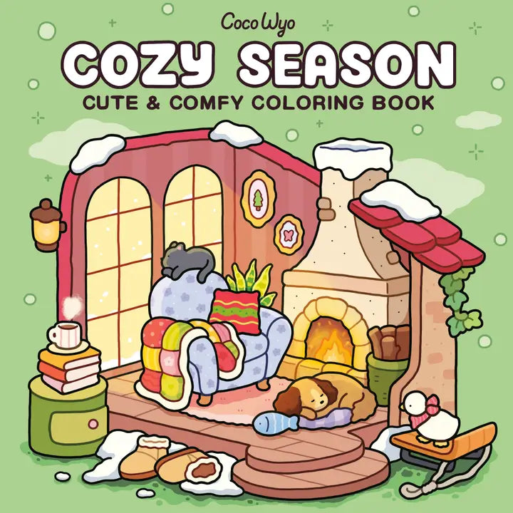 Coco Wyo Cozy Season Cute & Comfy Coloring Book