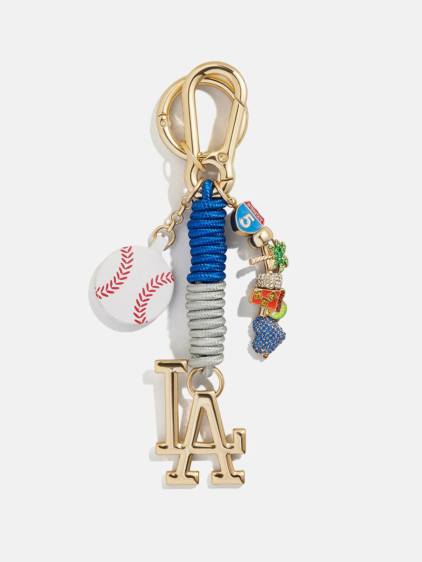BaubleBar x Dodgers Paracord Bag Charm